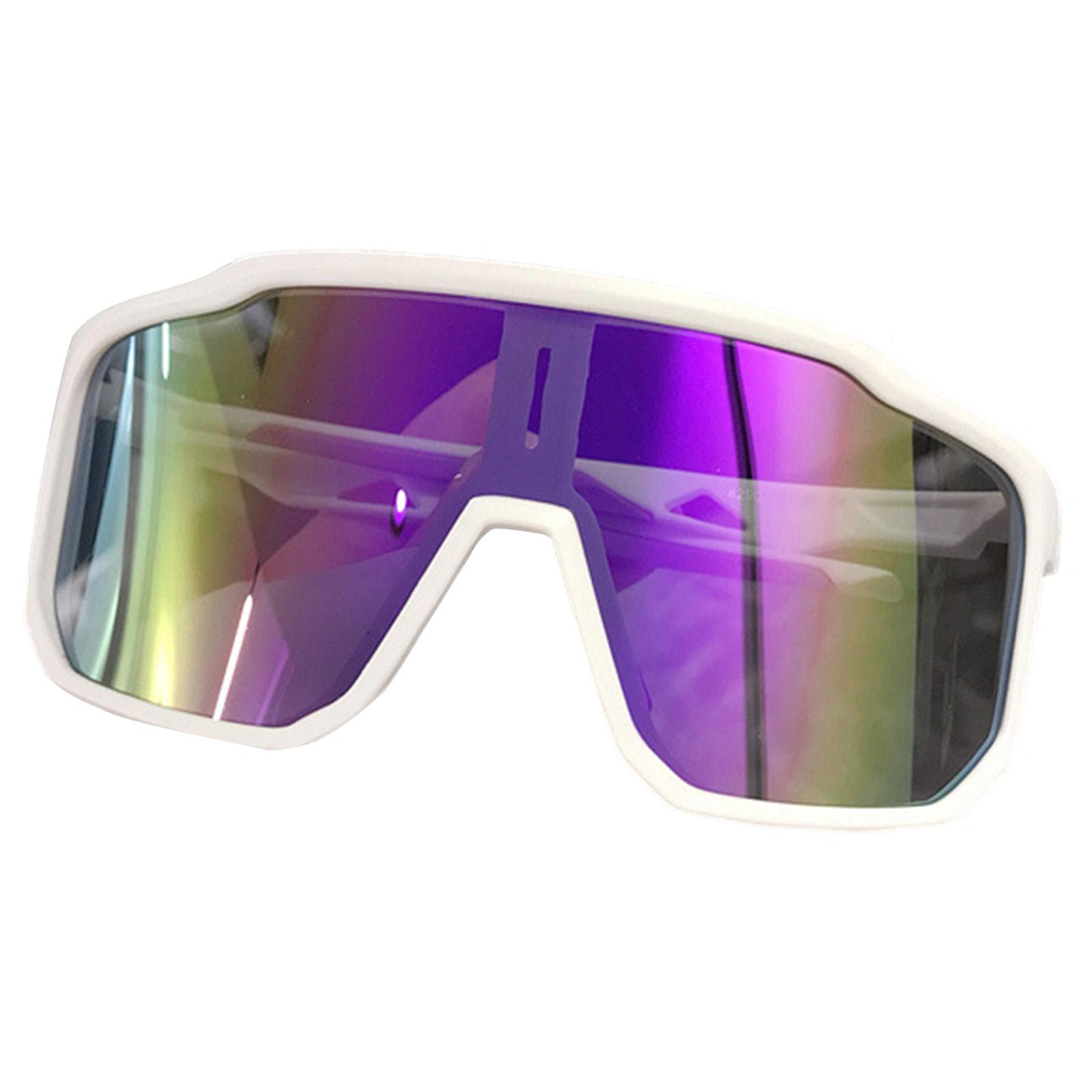 

Windproof Cycling Glasses Lightweight Large Frame Sun Protection Goggles for Women and Girls Outdoor Wearings