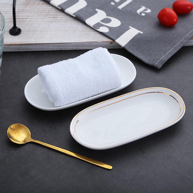 Homeglen Ceramic Restaurant & Hotel Towel Dishes