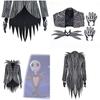 Jack Skellington Cosplay Costume For Men And Women, Perfect For Halloween And Christmas Parties, Xs-xxxl Sizes Available
