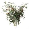 With Olive Fruit Large Artificial Olive Branch Handmade Fake Olive Tree Branches  Bedroom