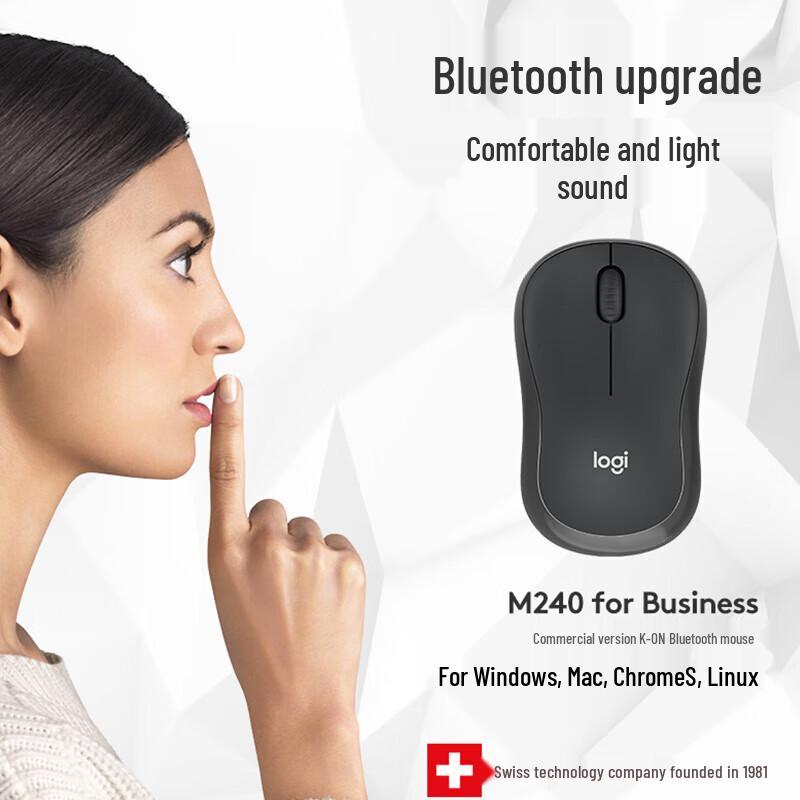 Logitech M240 Silent Wireless Bluetooth Mouse
