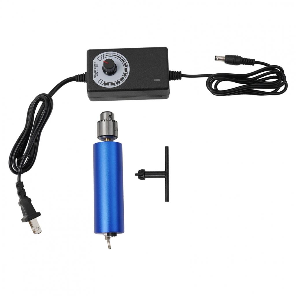 5000 R / Min Electric hand drill set 220V 2A 0.3-4mm 3pcs/Kit DC 3-12v