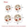 Vintage Large Abstract Design Clock Silent Cafe Kitchen Wall Clocks Watches Home Decor Art Shabby Chic Wall Clocks Klok D6Q7W5