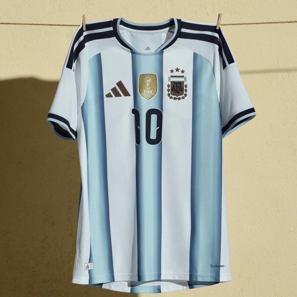 Argentina 2026 World Cup Jersey Messi 10 Albiceleste 3 Stars Home Away Black Retro Fan Version Soccer Shirt S