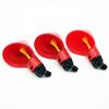 10Pcs Chicken Quail Hanging Water Cups Nipple Drinking Bowl Birds Water Bowl Drinker Cups for Backyard Automatic Poultry