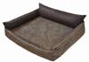 Rocky Orthopedic Brown Dog Bed - 97cm x 86cm