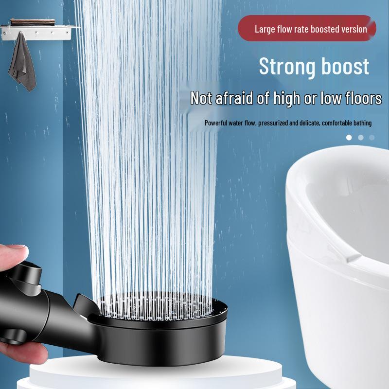Pressurized Rainfall Shower Head & Bath Faucet Set