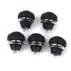 5pcs Momentary OFF-(ON) Push Button Horn Switch For Boat/Car Waterproof BLK
