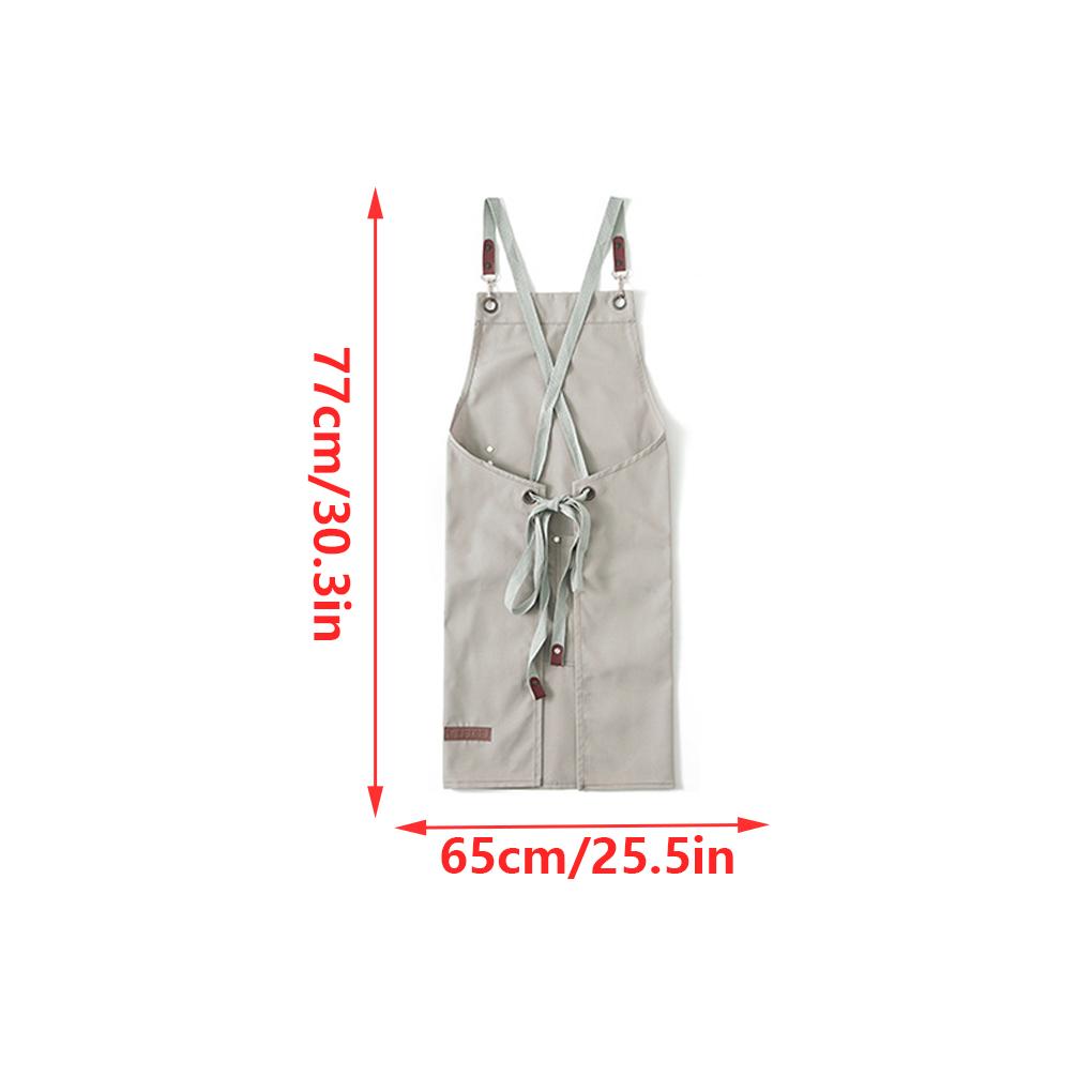 Canvas Aprons for Men Multicolor Mens Apron Apron with Front Pockets Excellent Covering Protection For Grill Restaurant Butcher