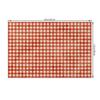 Checkered Pattern Placemats Dining Table Mats Modern Plaid Design for Kitchen Party Office Multiple Colors Washable Durable