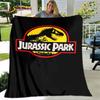 New Cartoon Jurassic Park Blanket,Flannel Blanket Throw Blanket,Soft Warm Blanket for Living Room Bedroom Beds Sofa Decor Gift