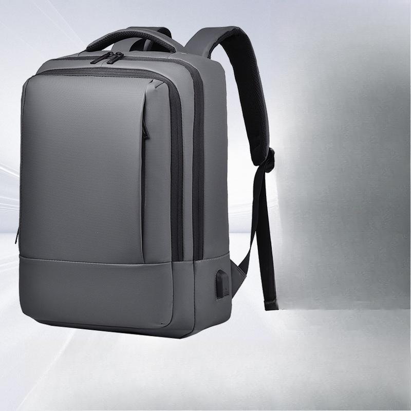Men's Business Backpack High-end Sense Commuting Fashion Women's Backpack Waterproof Computer Bag Light Travel School Bag
