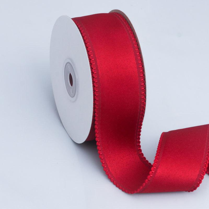 Handmade Romantic and Cozy Solid Color Lace Polyester/cotton Ribbon Handmade DIY Bow Hair Accessories Baking Birthday Cake Handbag Decorative Ribbon