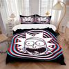 Psychedelic Rick Morty Print 3Pcs Bedding Setduvet Cover With 2 Bedropillowcase Home Birthday Gift
