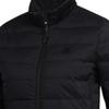 Adidas Solid Color Stand Collar Casual Sports Long Sleeve Down Jacket Women Jacket Black FS6483