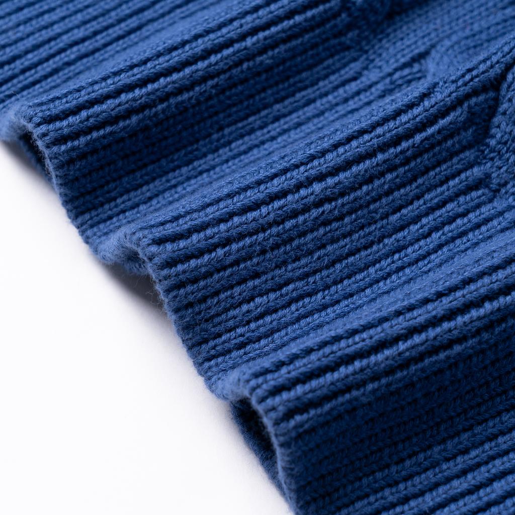 Polo Ralph Lauren Solid Color Cable Knit Short Sleeve Crew Neck Sweater Women Sweater Blue 211891643-009