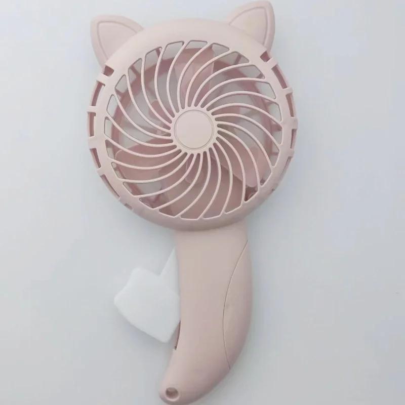

Hot Portable Handheld Fan Handheld Pressure Fan Mini Portable Fan No Battery Household Cute Fan Cooling Cartoon Handheld Fan