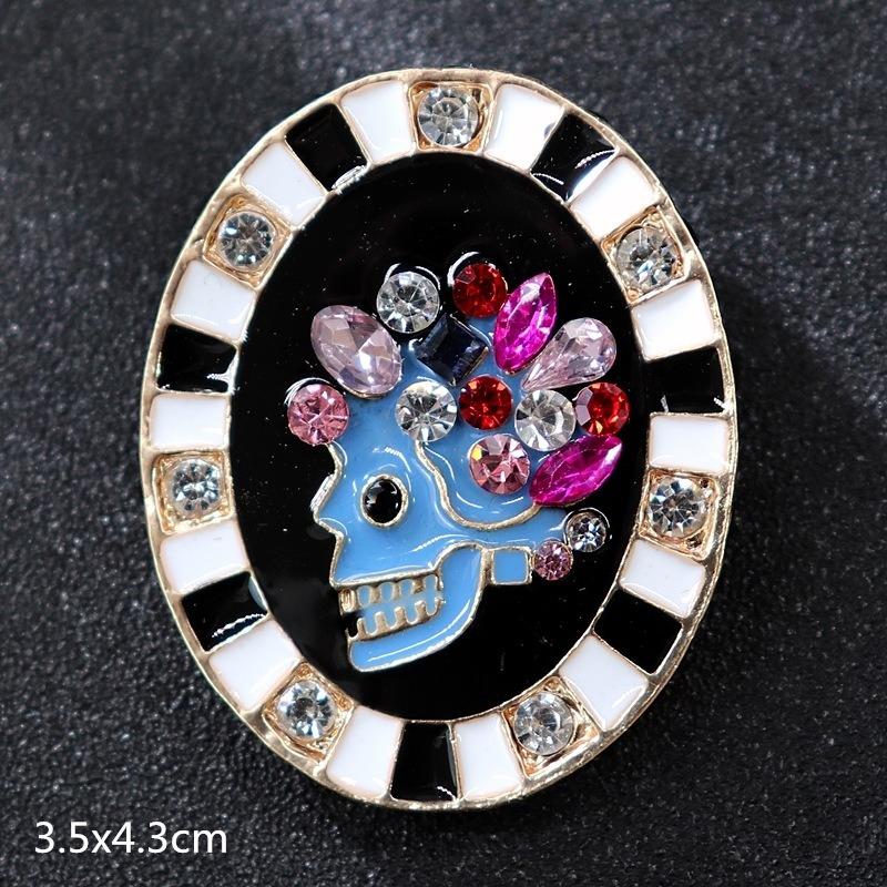 Genuine Professional Amasht Brooch Retro High-end Temperament Luxury Pearl Diamond Pin Women's Suit and Accessories