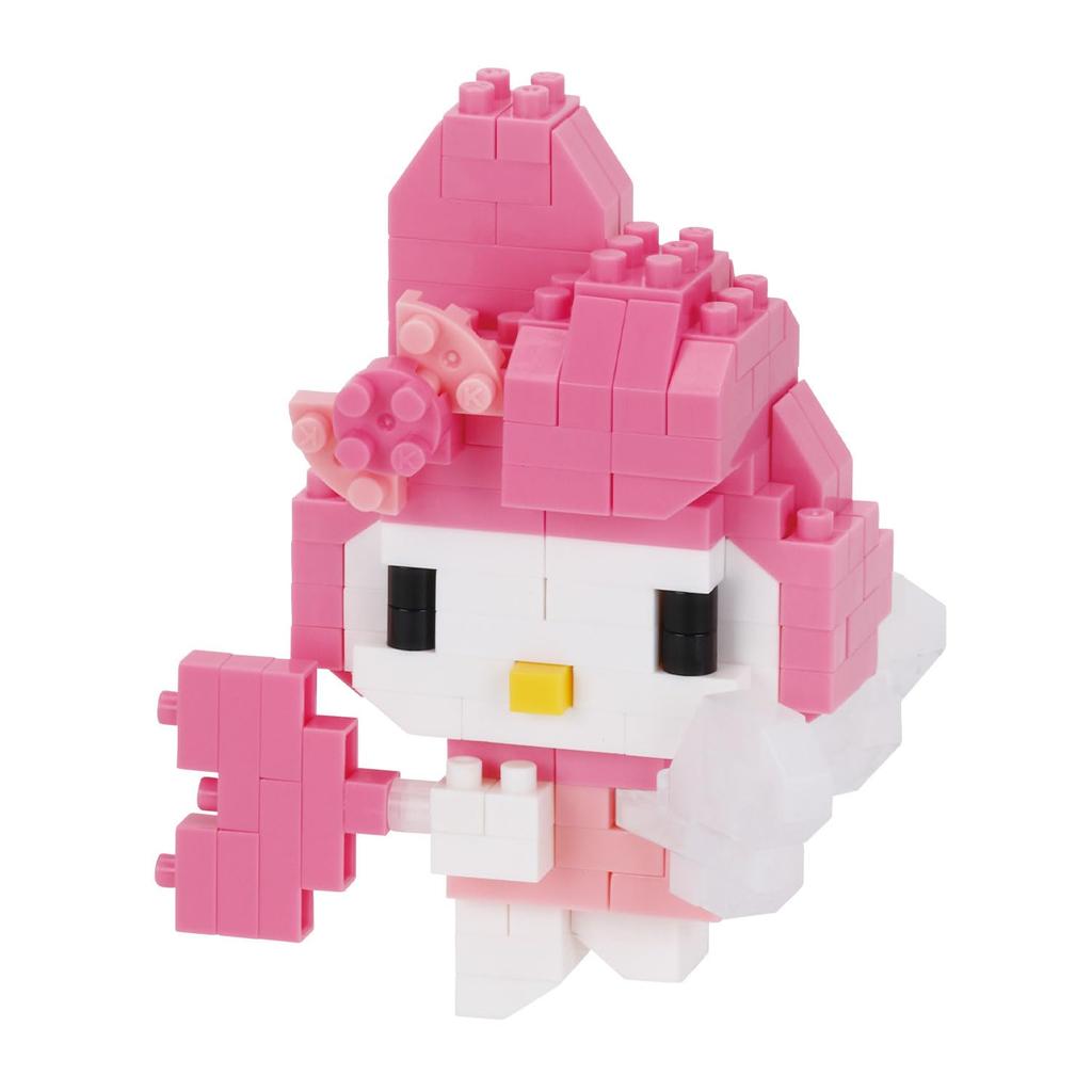 Kawada Nanoblock My Melody Dreaming Angel 3 x x 18 cm Ages 12 and up Interior Decor Hobby NBCC_275 10.5 NBCC_275