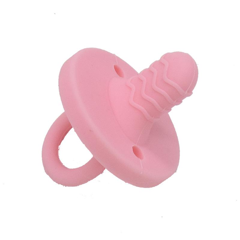 Silicone Wave Pacifier: Baby Sleep Aid & Teething Toy, Multiple Colors Available