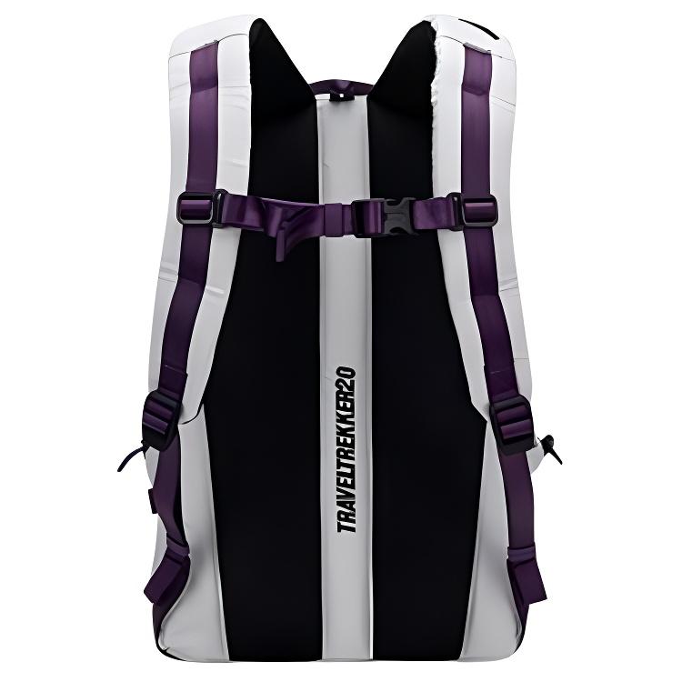 New Anta BaiChuan Polyester Backpack Unisex Tone Gray 192516165D-5
