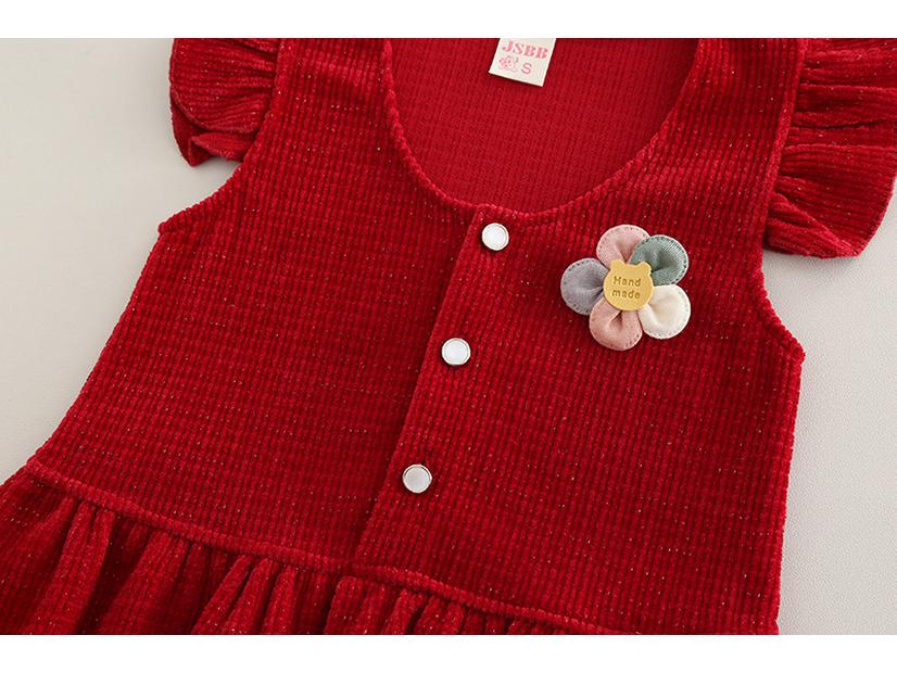 Korean Style Girls' Spring Outfit: Casual Long Sleeve Three-Piece Set