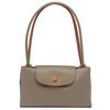 Longchamp Le Pliage Club 28 Nylon Umhängetasche Klein Damen Umhängetasche Braun 2605619P18