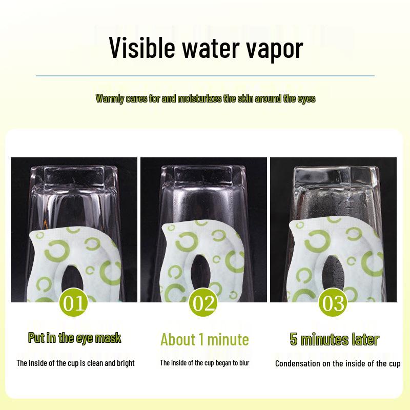 Steam Eye Mask for Eye Fatigue Relief and Dark Circles – Heated, Breathable Eye Patch for Sleep and Eye Protection