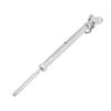 Kit Tendicavo Regolabile a 180° in Acciaio Inox T316 da 1/8 di Pollice T316 con Chiave per Montaggio su Pali in Legno