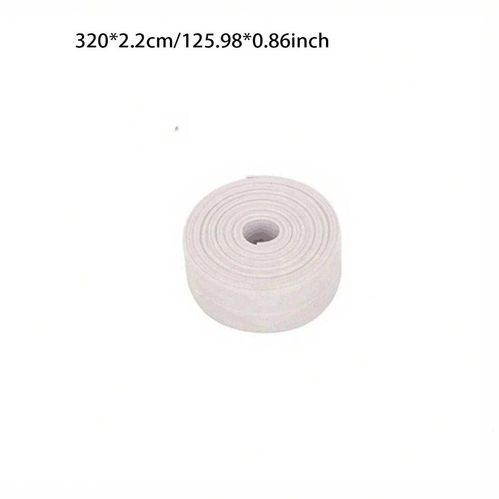 1 Roll of Kitchen Anti-mold and Waterproof Tape, Moisture-proof Kitchen and Bathroom Sink Gap, Beautiful Seam Toilet Sticker
