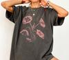 Vintage Poppy Flower Shirt, Retro Floral Cottagecore Wildflower Tee