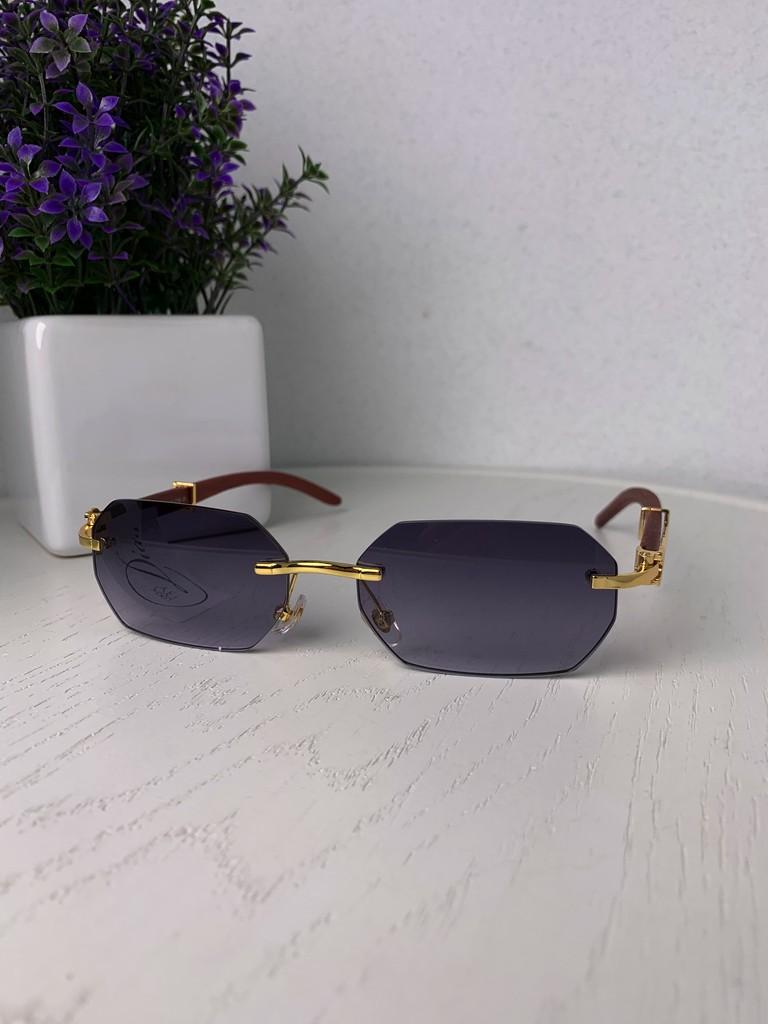 Vintage Damen Sonnenbrille Holz Bügel Brille Mode Outdoor Strand Urlaub Sonnenbrille