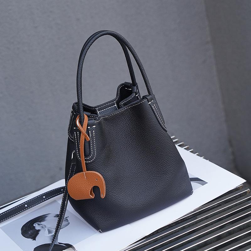 

Сумка-корзина из мангольда первого слоя Новая кожаная сумка через плечо Высококлассная модная сумка-мессенджер для поездок на работу Женская сумка 18*19*14CM