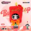 Portachiavi Peluche Powerpuff Girls - Ciondolo Carino Cartone Animato Bubbles Regalo di Compleanno