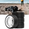 1/7 Wheel Tires Rubber Wheel Supplies for Car Toy Remote Control Crawlers Model Car Rubber Wheel Parts