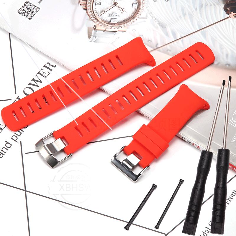 D4 Silicone Replacement Watch Band For Suunto D4 D4i Novo Dive Men Women Strap Sports Waterproof Wristband Pin Buckle Bracelet