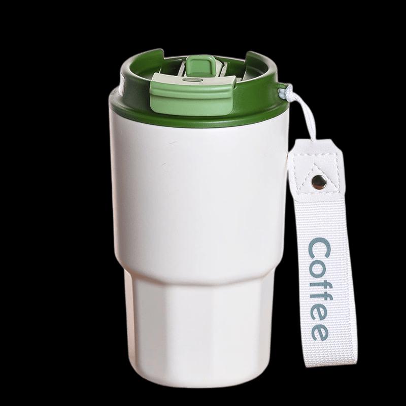 Bo Yi Duo Stylish Insulated Coffee Tumbler with Straw