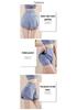 Women's High-Waist Quick-Dry Running and Yoga Shorts with Faux Two-Piece Design