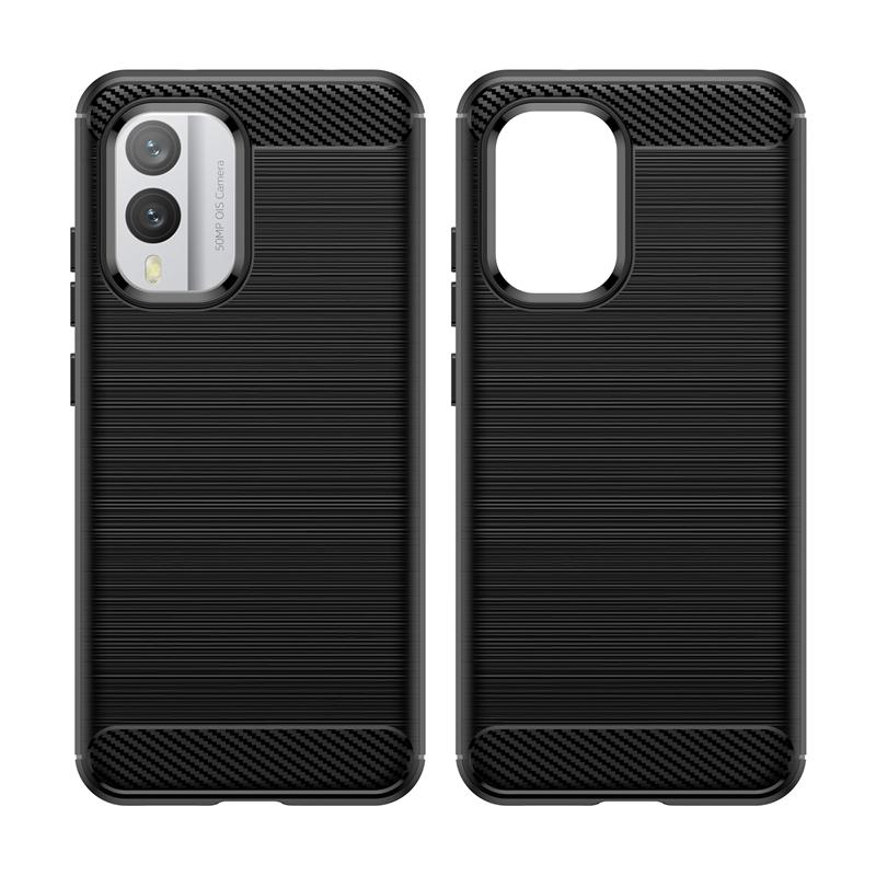 Pro Kryt Nokia X30 5G Pouzdro Pro Nokia X30 5G Kryty Nárazuvzdorný Měkký TPU Nárazník Pouzdro na Telefon z Uhlíkových Vláken Pro Nokia X30 5G Fundas