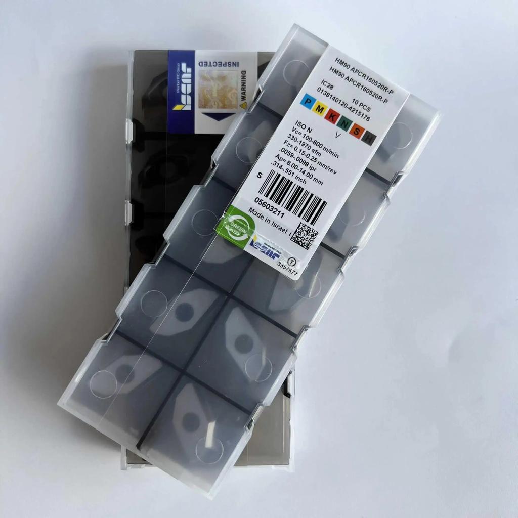 ISCAR / HM90APCR160520R-P IC28 /Industrial indexable carbide inserts 10 Pcs