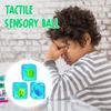 Stress Cube with Luminous Sea Animal Toy Inside Anxiety Relief Ice Cube Squeeze Sensory Toy Office Workers Relaxation Stress Ball