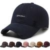 Embroidered Soft Top Baseball Cap for Unisex Sunshade Cap
