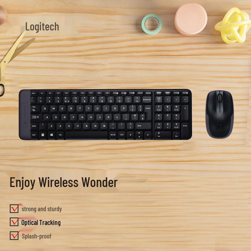Logitech MK220 Wireless Keyboard and Mouse Combo