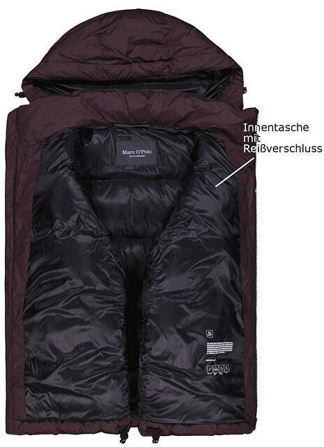 Зимняя куртка Marc O'Polo Daunenjacke Regular (429096070266) фиолетовая глубина