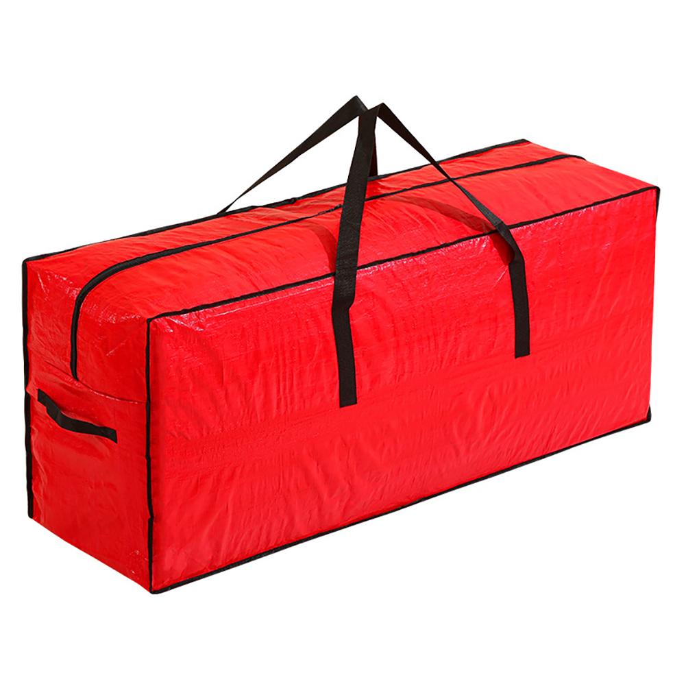 Aufbewahrungstasche mit großem Fassungsvermögen für Weihnachtsbaum/Dekoration/Kranz, runder Reißverschluss, staubdicht, wasserabweisend, Organizer