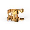 D'Addario WoodWinds H-Ligature HCL1G Gold Plated Ligature & Cap for Bb Clarinet