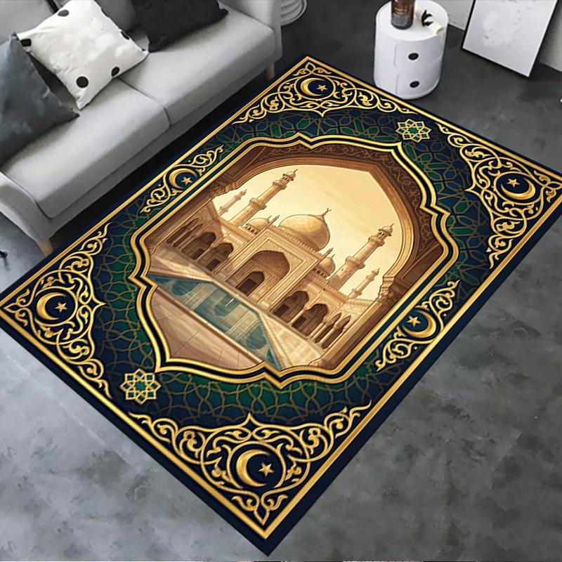 2025 New Muslim Carpet Rug for Living Room Bedroom Home Sofa Decoration,Kids play Non-slip Floor Mat127