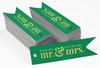 Inkdotpot Pack Of 100 Thank You From The New Wedding Favor Paper Tags Craft Real Gold Foil Hang