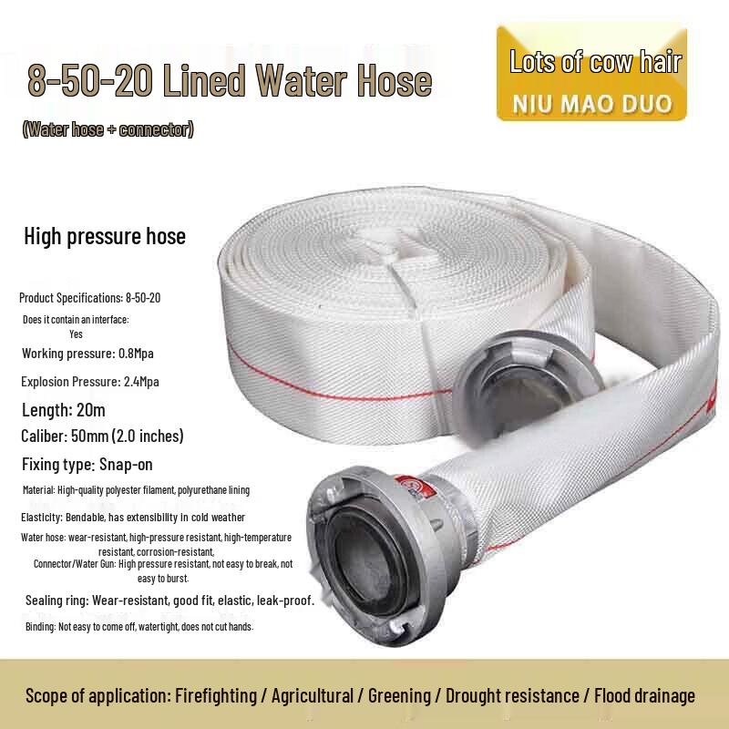 Heavy-Duty Pressure-Resistant Fire & Irrigation Hose
