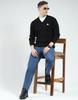 Monte Carlo Men's Wool Full Sleeves V Neck Sweater